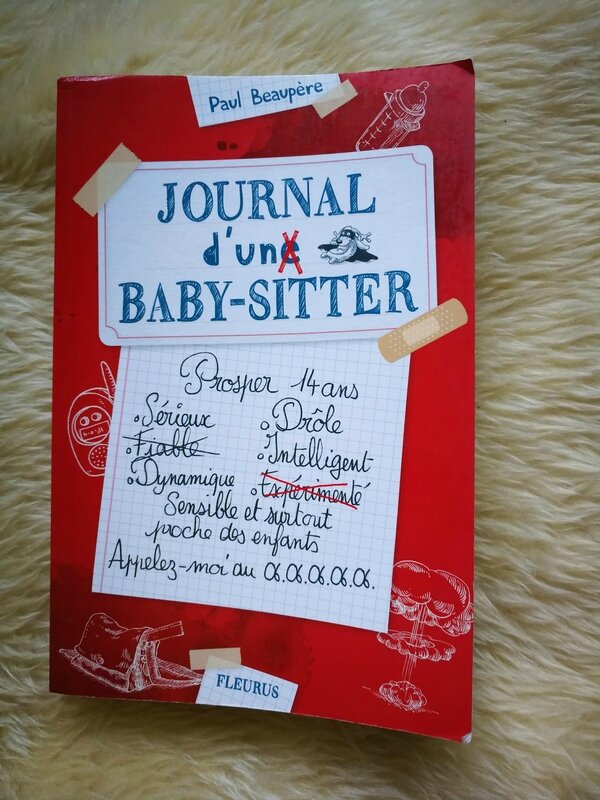 Livre : Le journal d'un baby-siiter fleurus