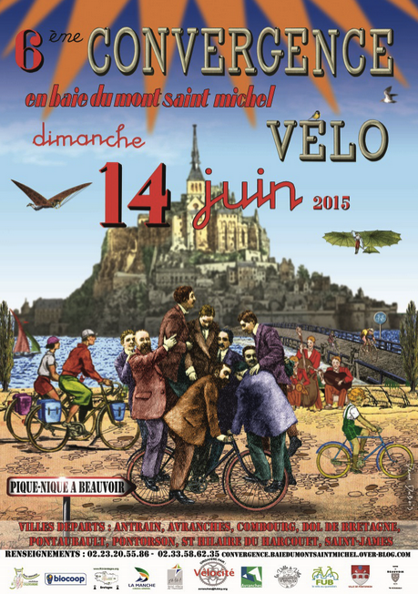 convergence baie Mont-Saint-Michel vélo 2015 vélocité