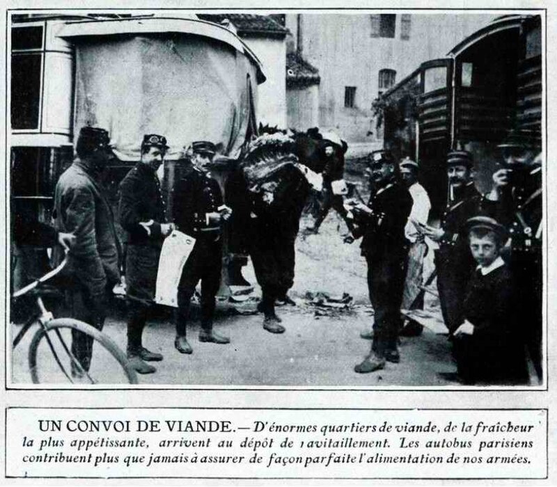Convoi de viande