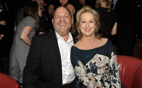 Weinstein with Merryl Streep