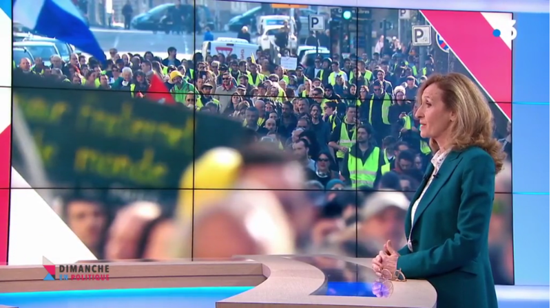 GILETS JAUNES BELLOUBET MEDIA DIXIT WORLD