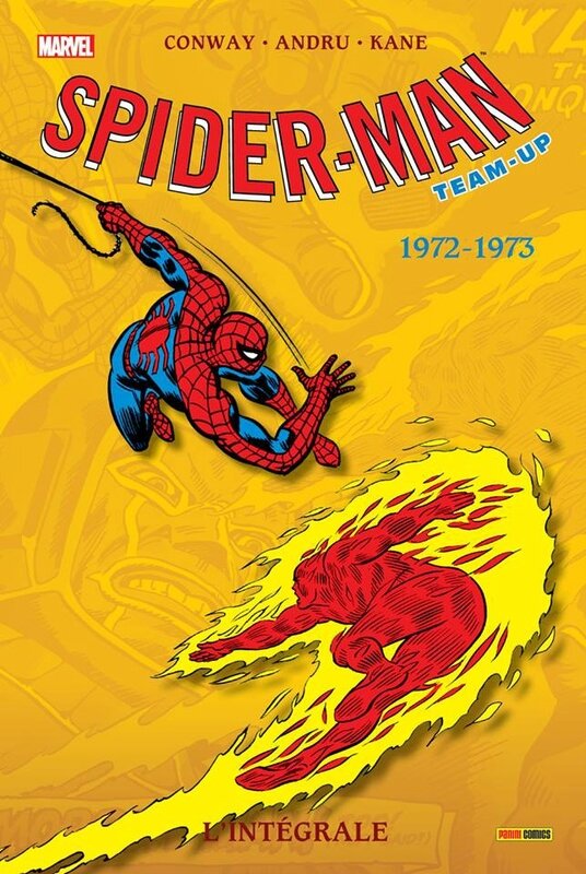 intégrale spiderman team-up 1972-73 réed