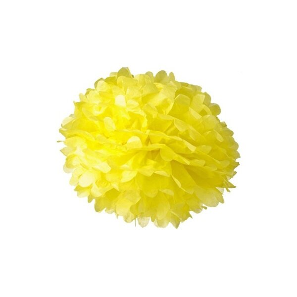 pompon-30-cm-jaune