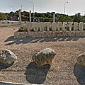 Rond-point à Portopetro (Espagne)