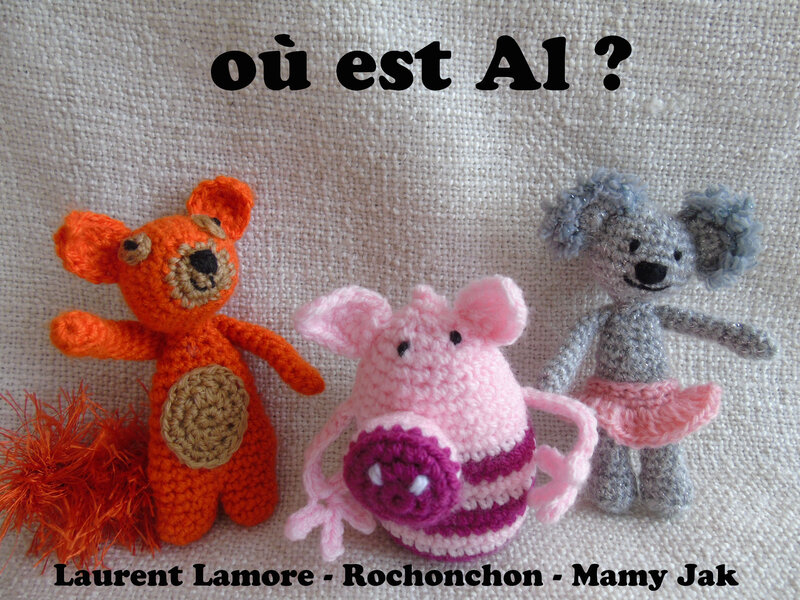 cochon au crochet