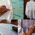 Comment former et repasser le <b>pli</b> <b>creux</b> au dos d'une chemise