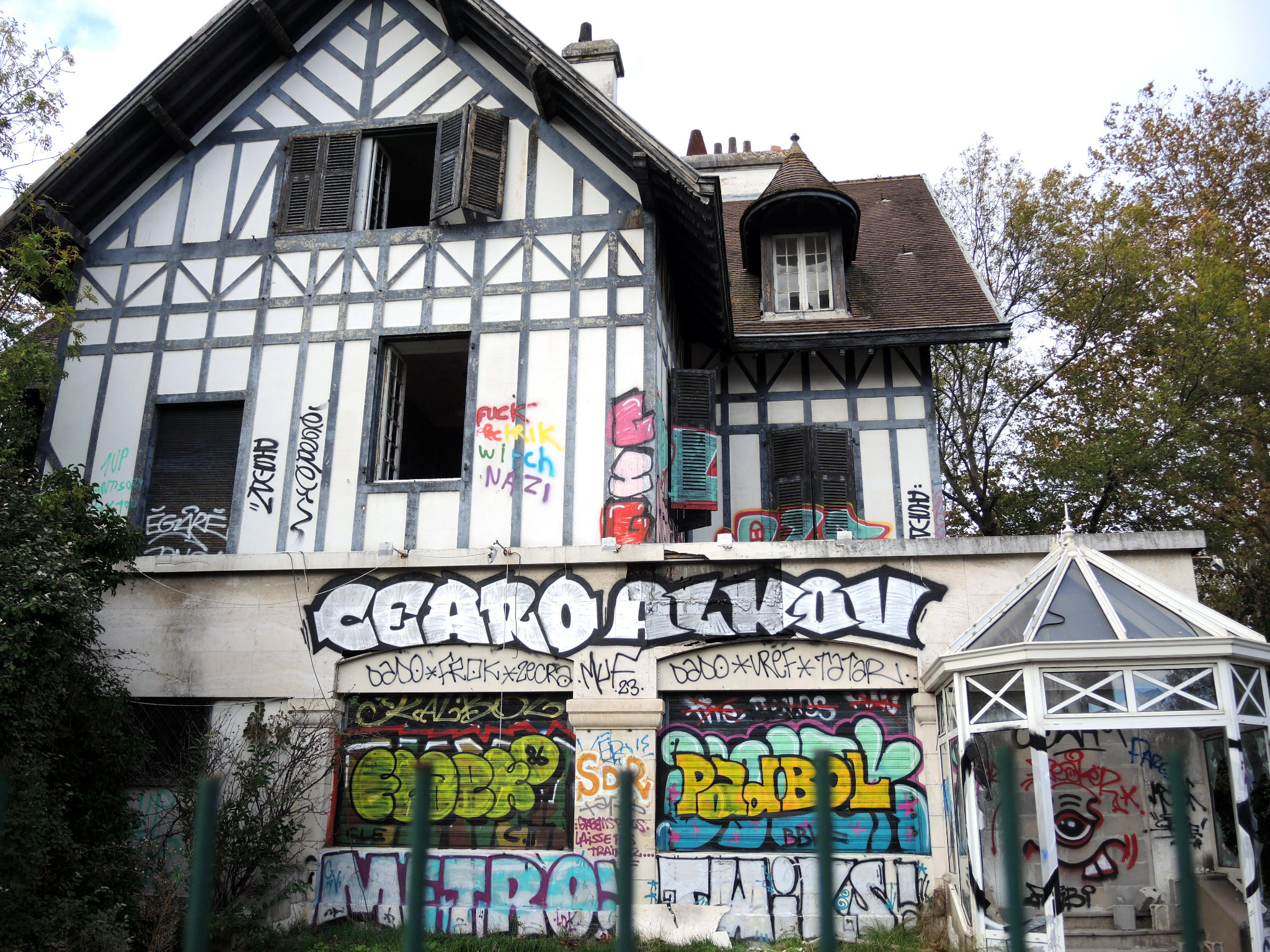 Bayonne, maison abandonnée