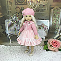Pink outfit for Little Darling doll 