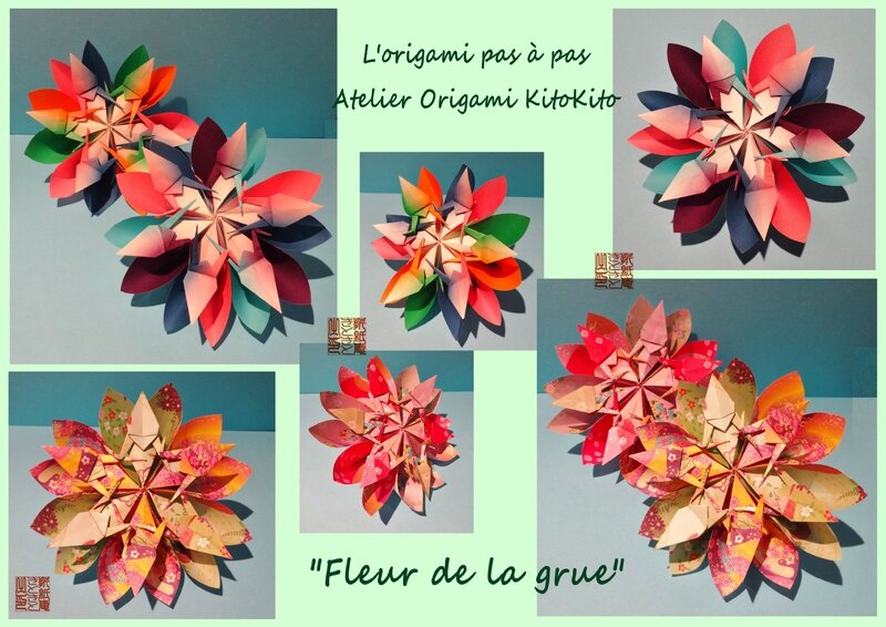 Atelier Origami KitoKito_Fleur de la grue