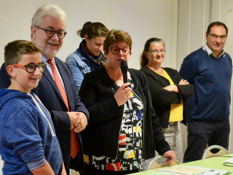 COLLÈGE COBAST REMISE BREVET 2018 Béatrice Caramelle