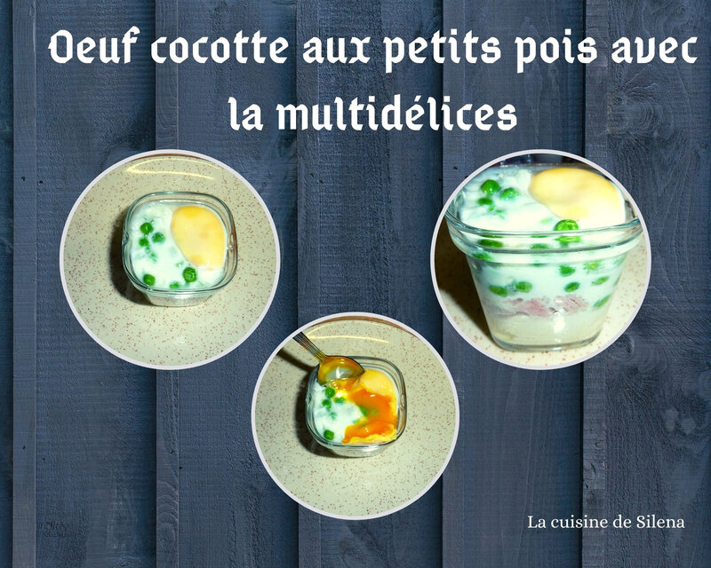 Oeufs cocottes avec la multidélices 2