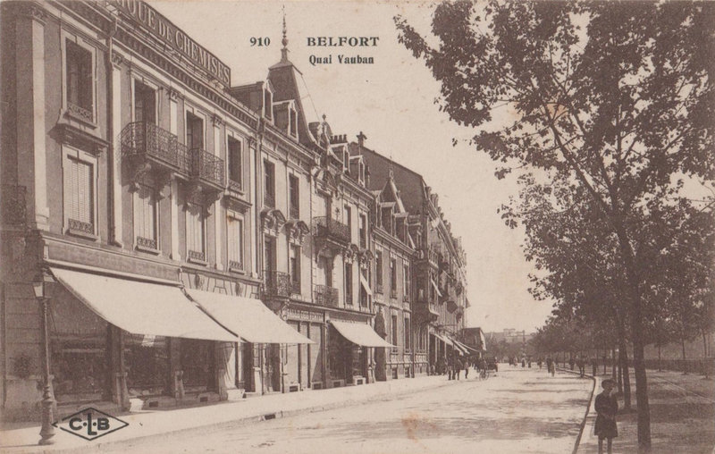 Belfort CPA Quai Vauban n°19 Chemiserie