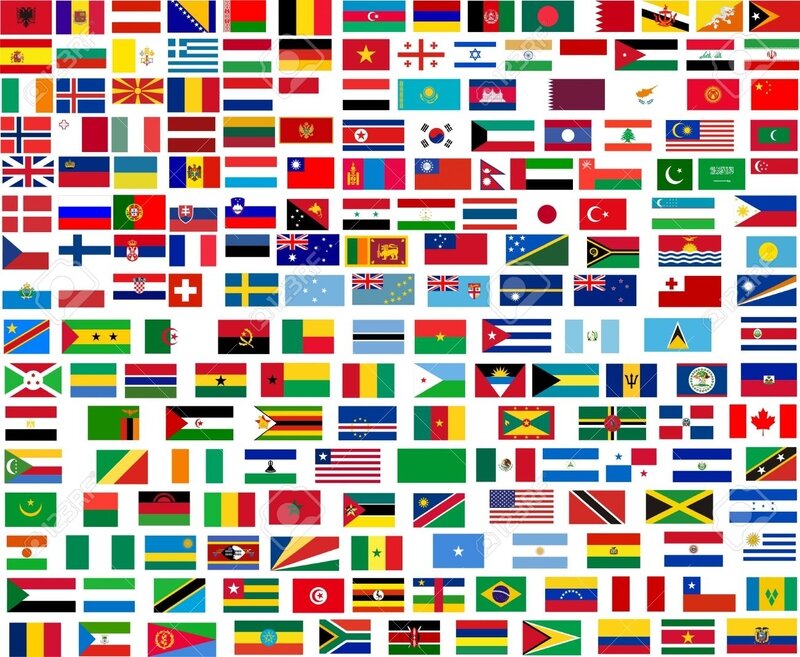 4530198_Les_drapeaux_de_tous_les_pays_du_monde_Illustration_sur_fond_blanc_Banque_d_images