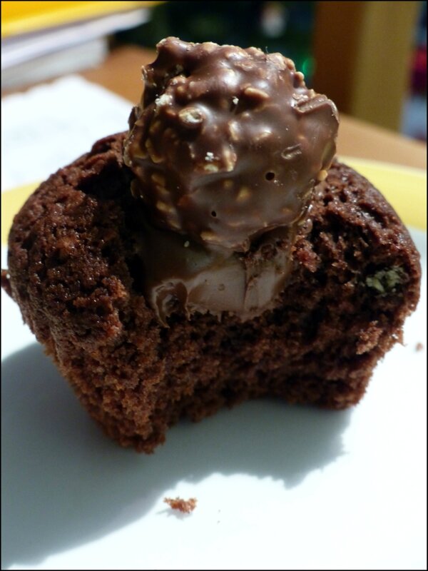 cupcakes ferrero rocher ouvert1