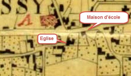 Plan de Moissy-Cramayel - 1866