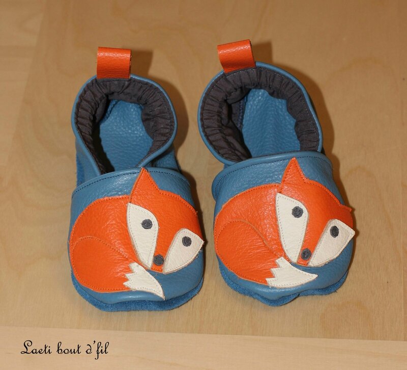 chaussons renards 2