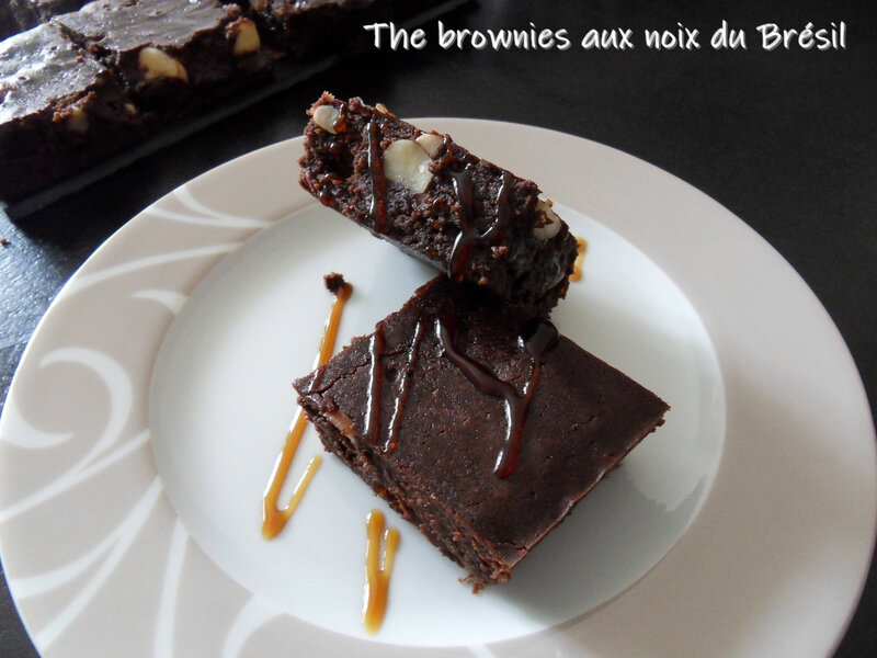 the brownies aux noix du Brésil