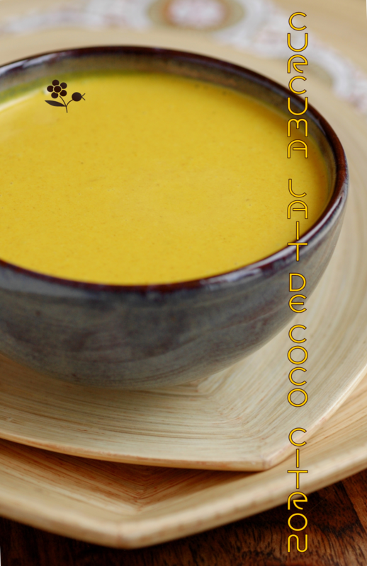 Sauce curcuma, lait de coco, citron_3