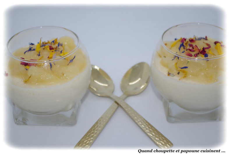 Panna cotta au foin et aux poires-3627