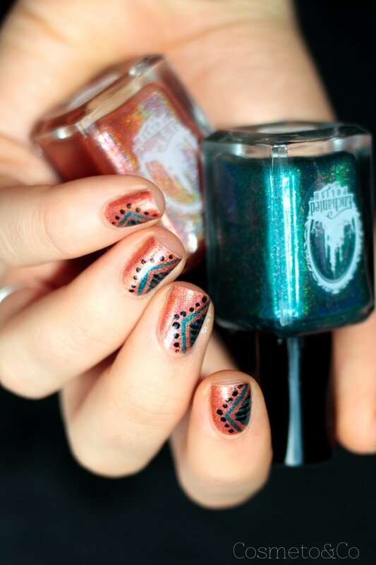 nail art enchanted polish May 2014 Scintealliant-2