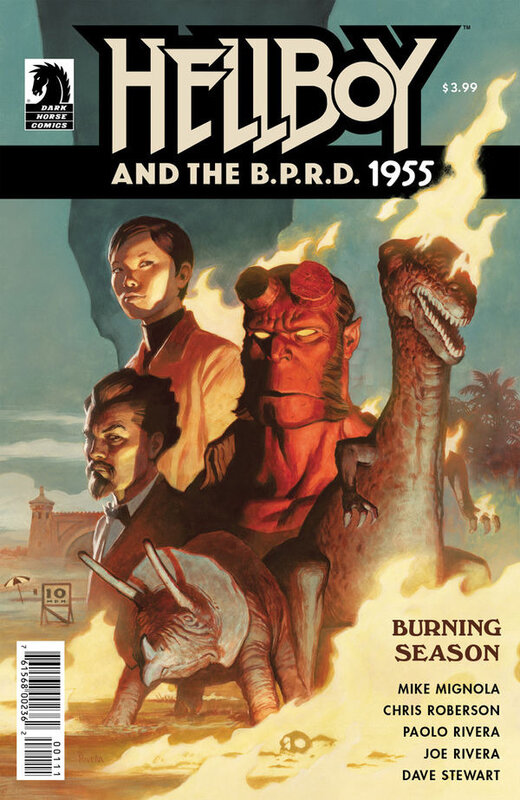 dark horse hellboy and the BPRD 1955 burning season
