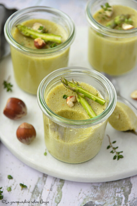 panna cotta asperge vegan sans gluten sans lactose agar agar (1)