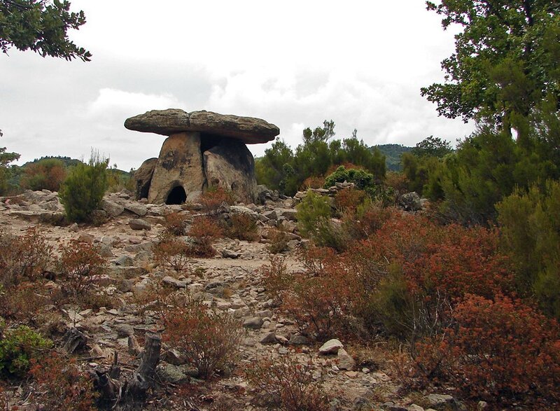 Saint-Michel de Grandmont dolmen de Coste-Rouge 1a