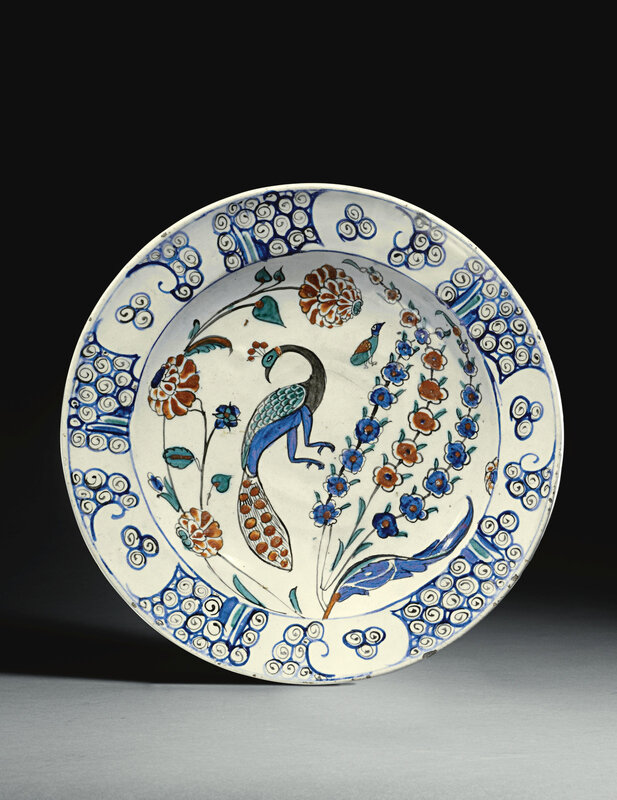An Iznik polychrome dish, Turkey, circa 1580