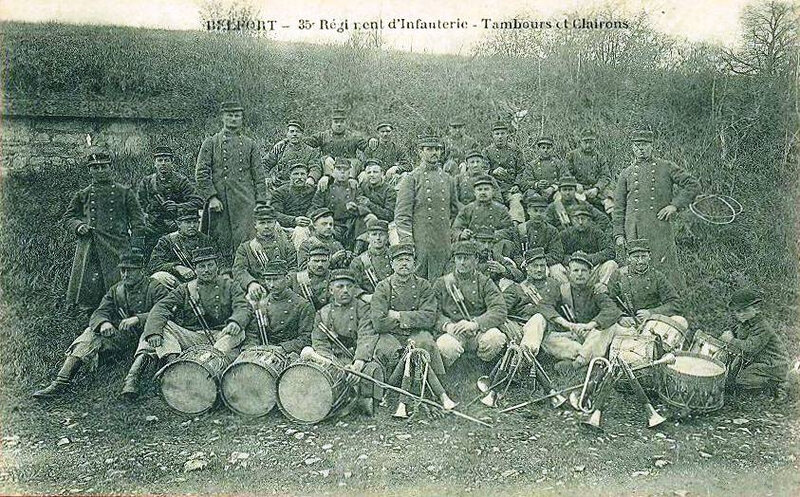 CPA Belfort 35e RI Musique