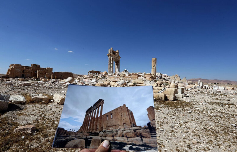 Palmyre - Joseph EID - AFP