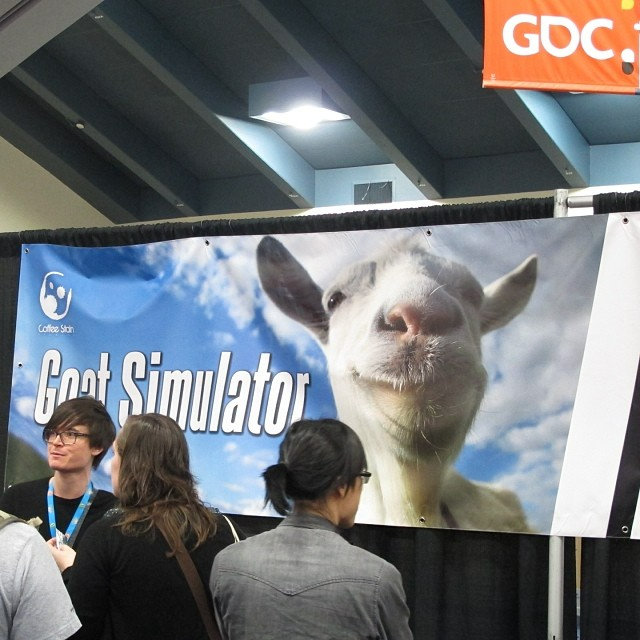 Bannière du jeu « Goat Simulator » 