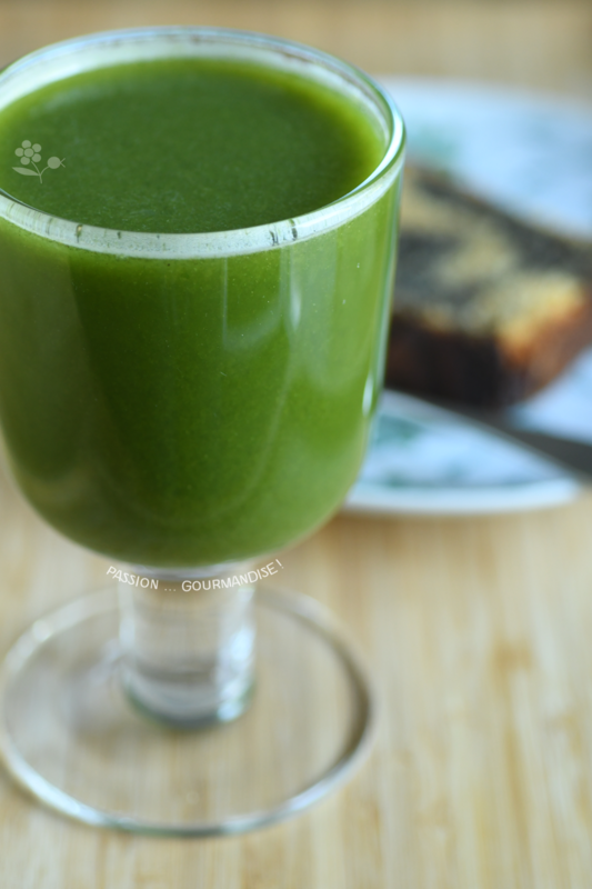 Jus pomme, melon, kale, citron et herbe d'orge_1