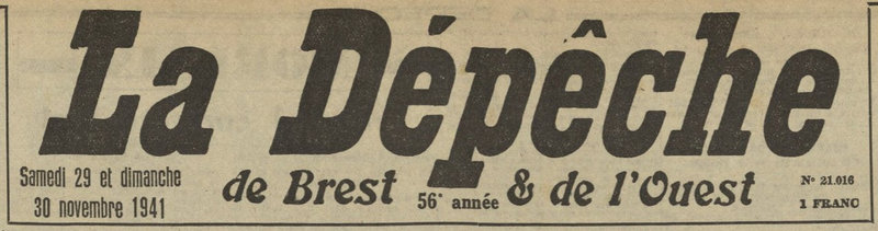 La dépêche de Brest 30 nov 1941_1