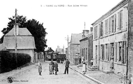 SAINS DU NORD-Rue Jules Hiroux (2)