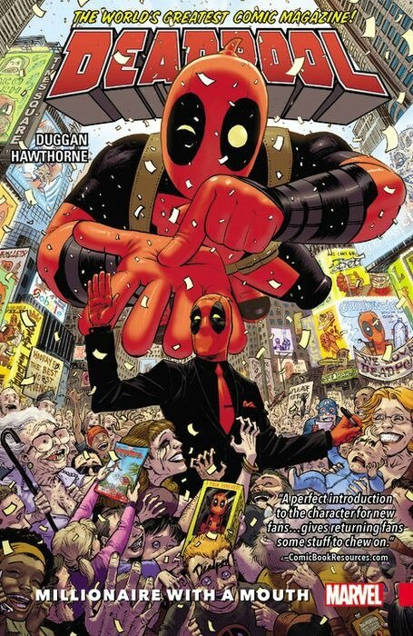 deadpool world's greatest vol 1 millionaire with a mouth TP