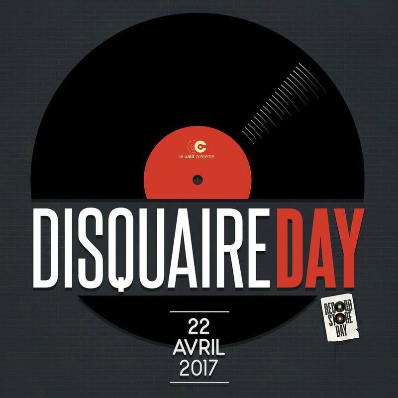 Disquaire Day Record Store Day 2017 logo visuel affiche