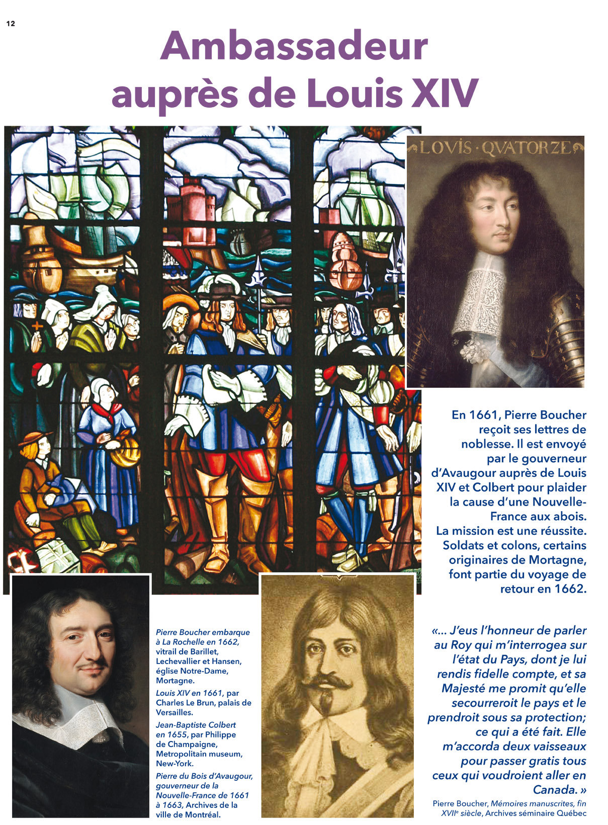 PB 12 Ambassadeur auprès de Louis XIV
