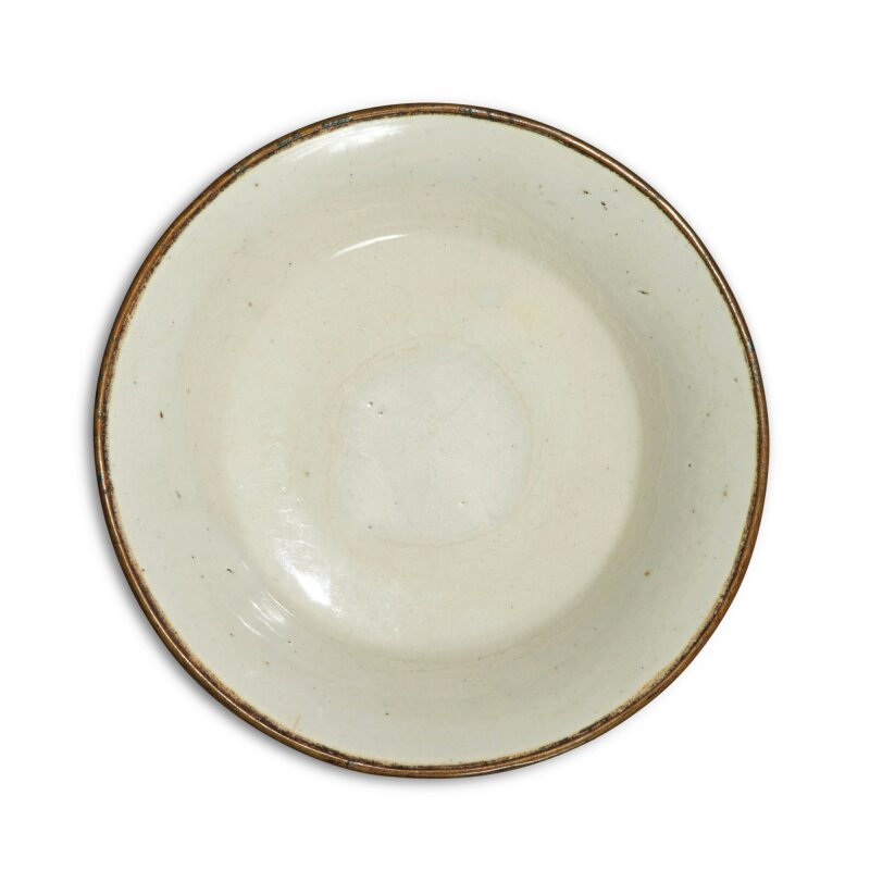 A Ding-type white-glazed dish, Song dynasty or later