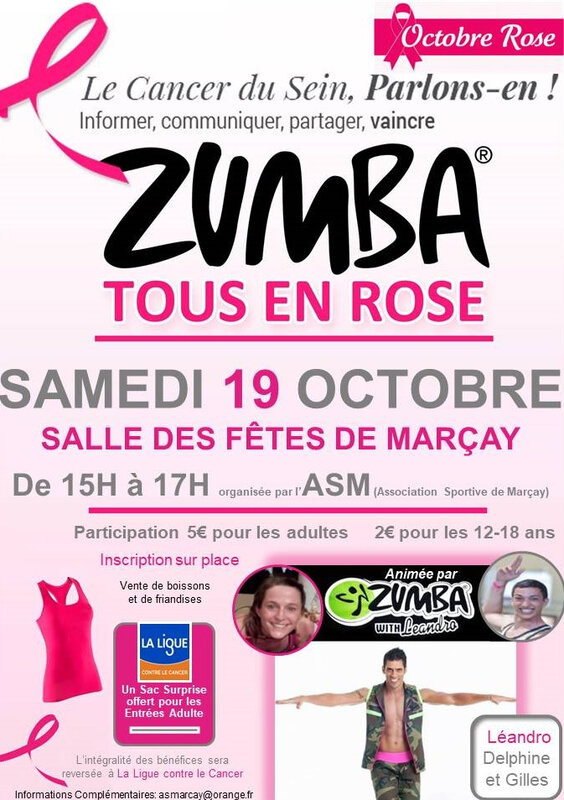 Affiche Zumba Party ASM 19
