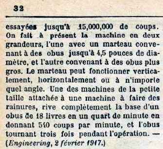 Machine à fixer fond d obus1