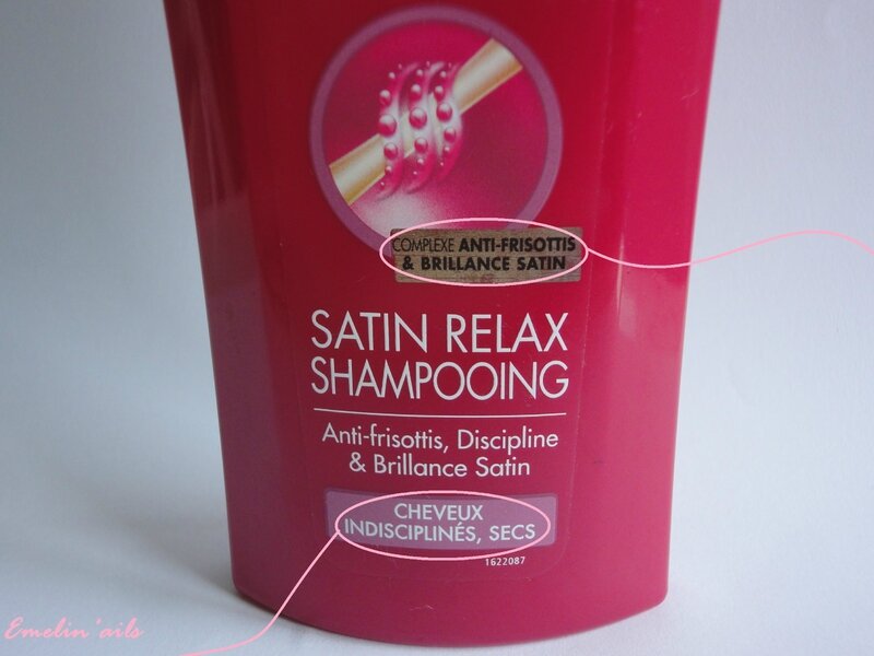 Shampoing Schwarzkopf gliss Satin relax