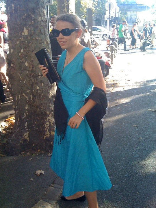 Robe Turquoise
