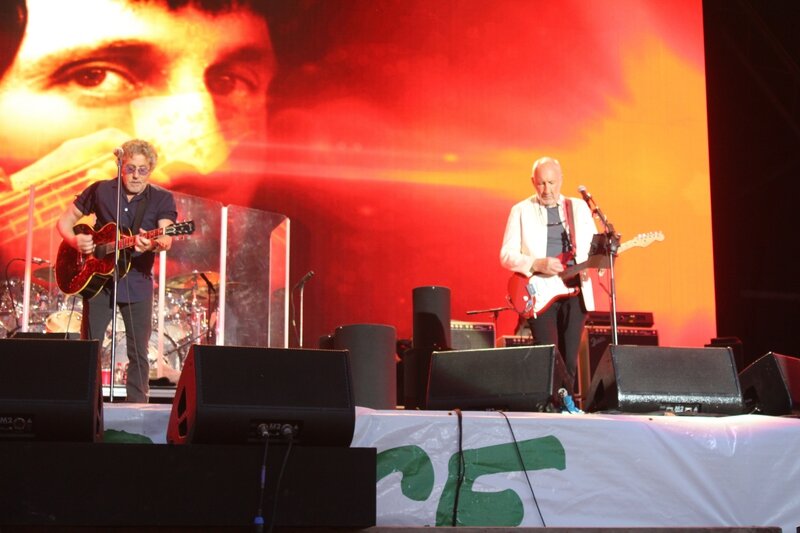 Glastonbury festival J+4 dimanche 28 juin 2015 Pyramid Stage The Who