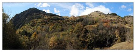 Aragon valle Biados pano couleurs automne 251011