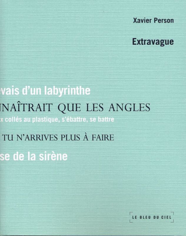 Xavier Person - Extravague