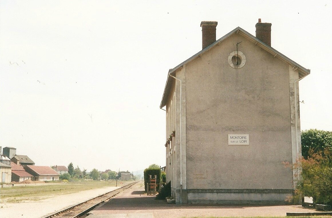 Montoir-sur-le-Loir, la gare (41)