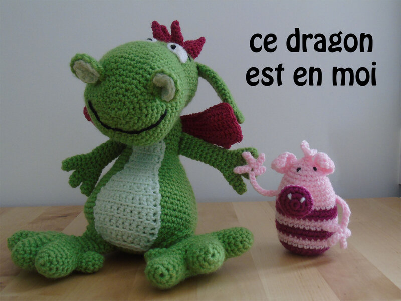 ronchonchon-dragon au crochet