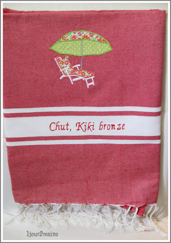 fouta transat parasol kiki