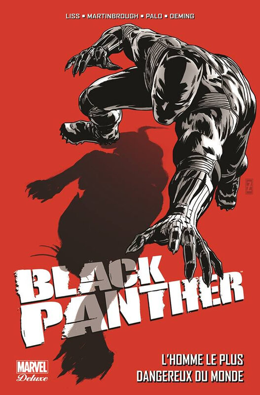 marvel deluxe black panther 02 l'homme le plus dangereux du monde