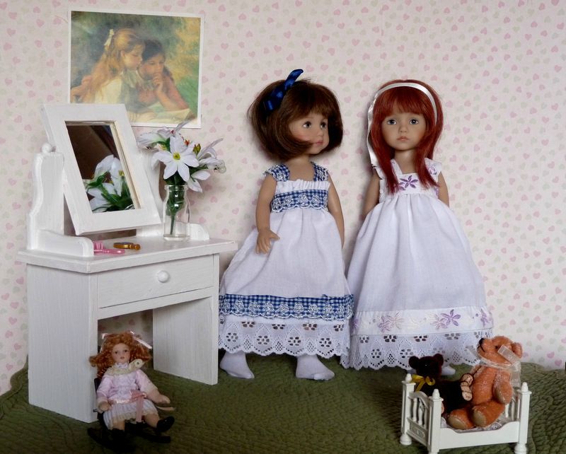 coin coiffeuse des petites Boneka